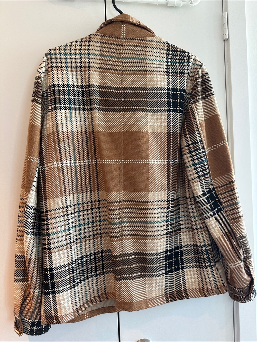 ZARA Men’s Plaid Shirt Jacket - Picture 4 of 4
